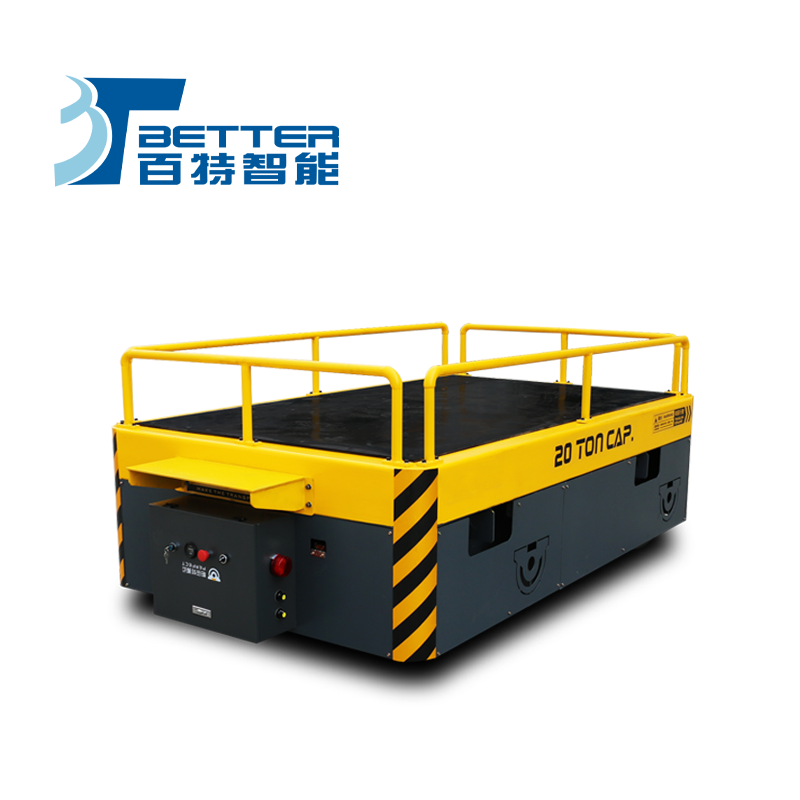 百特小型15噸無(wú)軌電動(dòng)平板車（3）